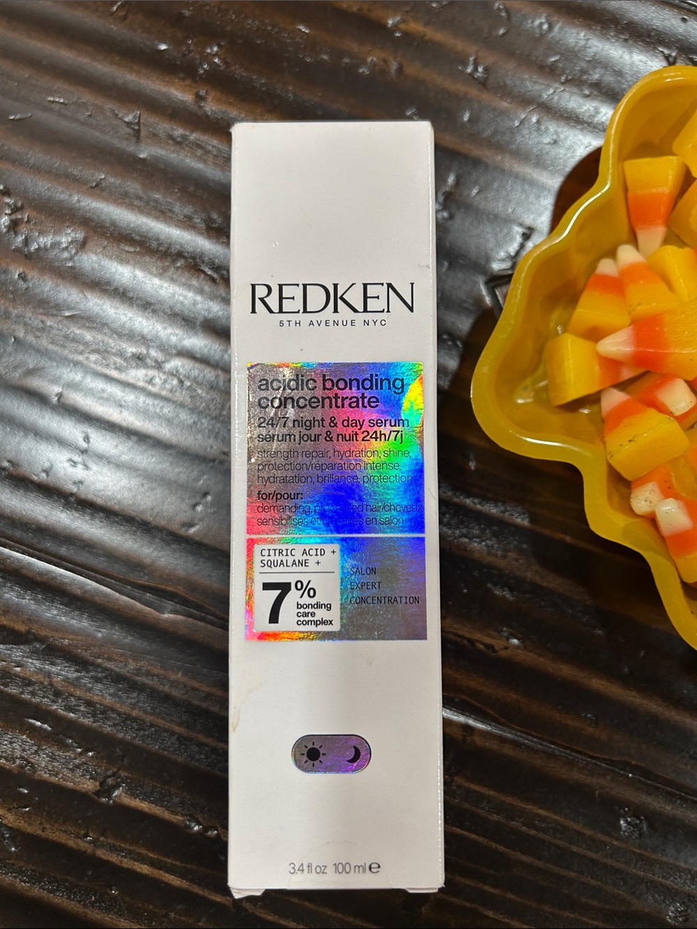 Redken Acidic Bonding Concentrate Serum - White with Holographic Label SEALED